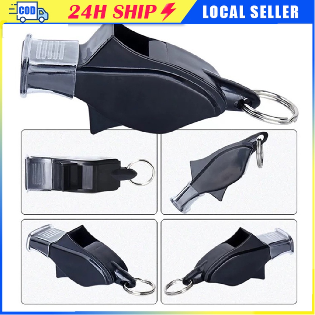 Outdoor Reflective Survival Signal Mirror With Whistle Long Distance Ask  Help SOS Practical Emergency Tool