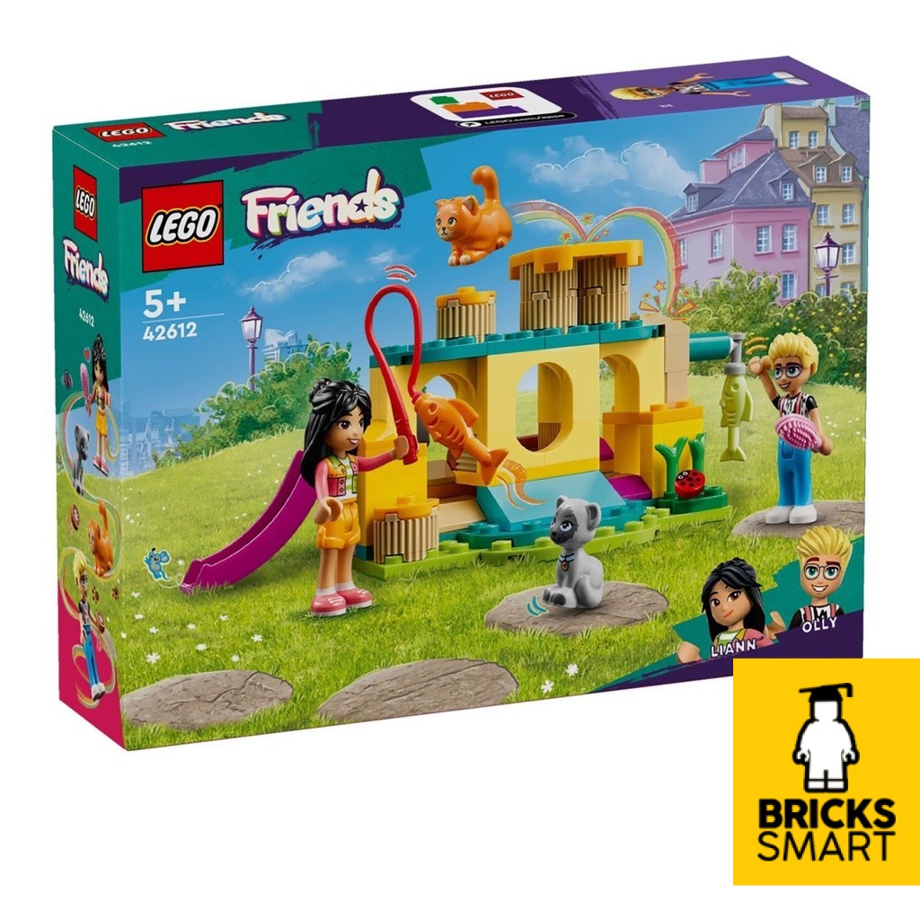 LEGO 42612 Friends Cat Playground Adventure Building Toy Set (87 Pieces ...