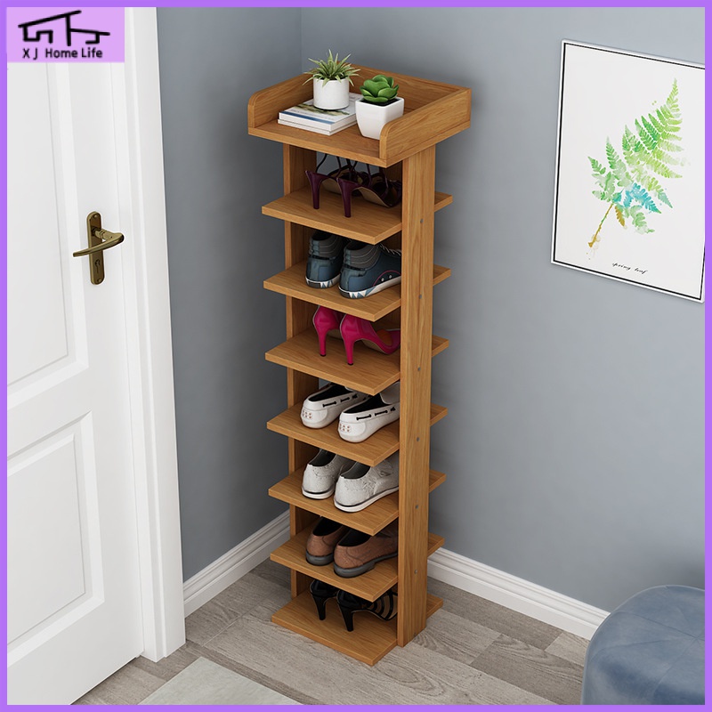 Doorway Single Tier Shoe Rack Wooden Shoe Rack/6/7/8 Tier Shoe Rack ...