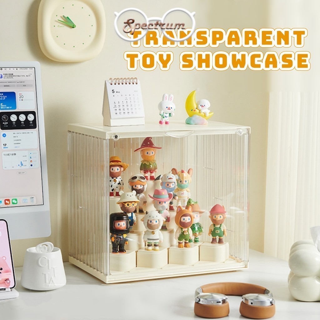 Toy Display Storage Box Stackable Acrylic Transparent Blind Box ...