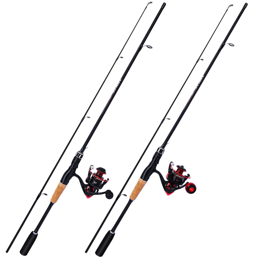 Portable Small Fishing Rod Hard 1M-2.1M FRP Ice Fishing Rod River and Lake  Fishing Tool Set