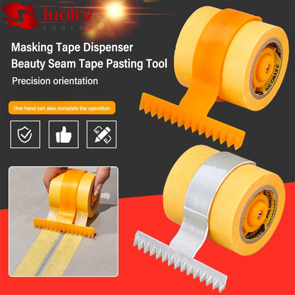 LUOLRV Masking Tape Applicator, DoubleRow Rolling Painter Construction
