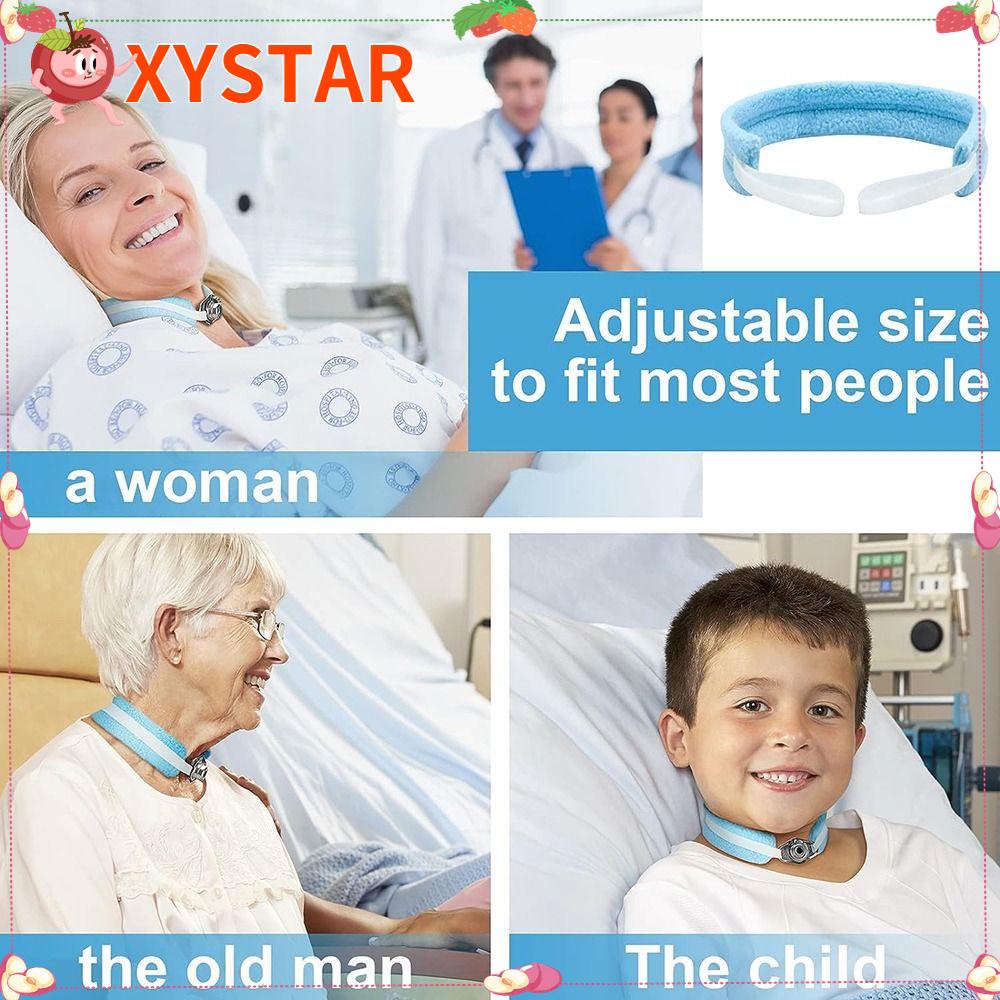 XYSTAR Tracheostomy Tube Holder, Reusable Care Kits Foam Trach Tie
