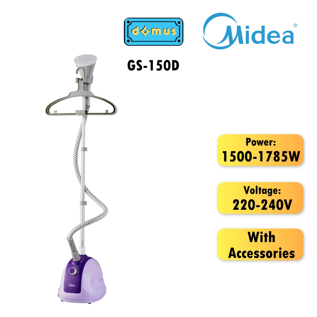 Midea Garment Steamer (1.5L) GS150D Shopee Malaysia
