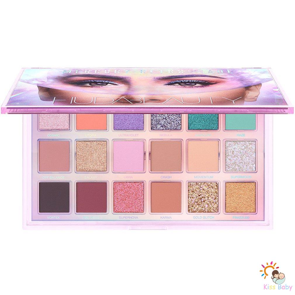 HUDA 18 Colors Glitter Eyeshadow Palette Shimmer Matte Eyeshadow Palette Shopee Malaysia