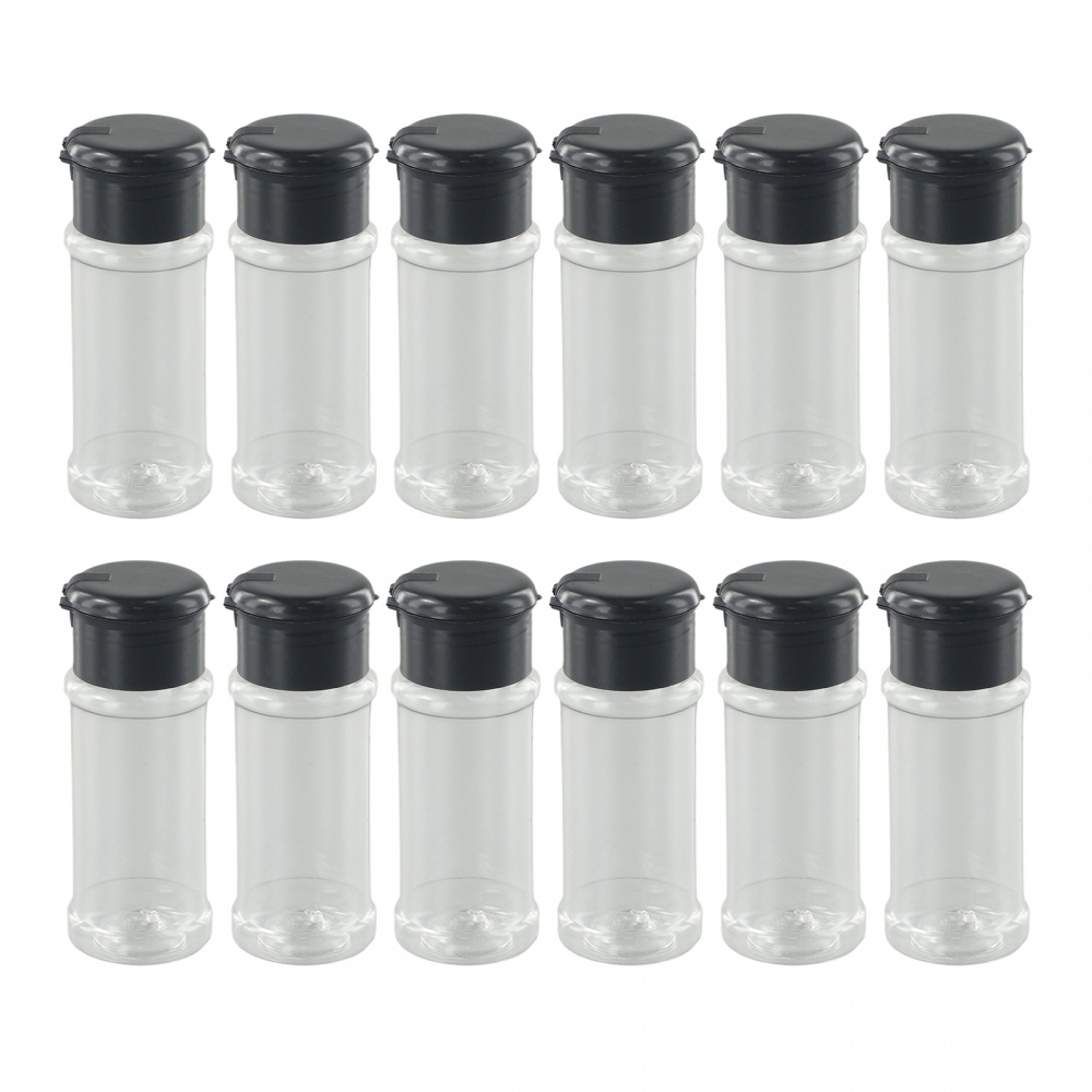 Pepper Container Tools 100ml Holder Black Bottle Kitchen Salt Space