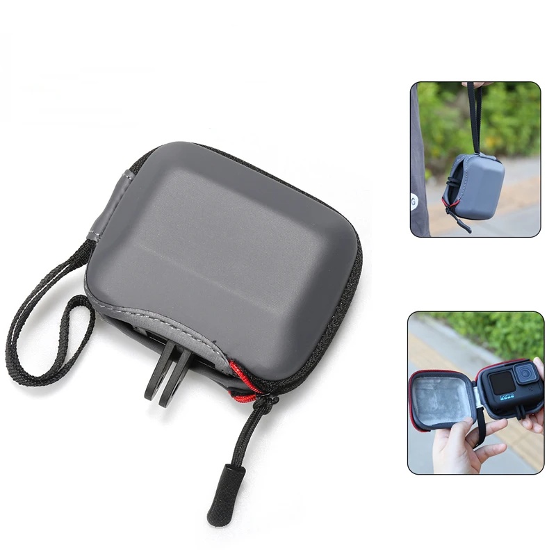 For Gopro 12 11 10 Accessories Mini Bag Collection Case Hard Portable ...