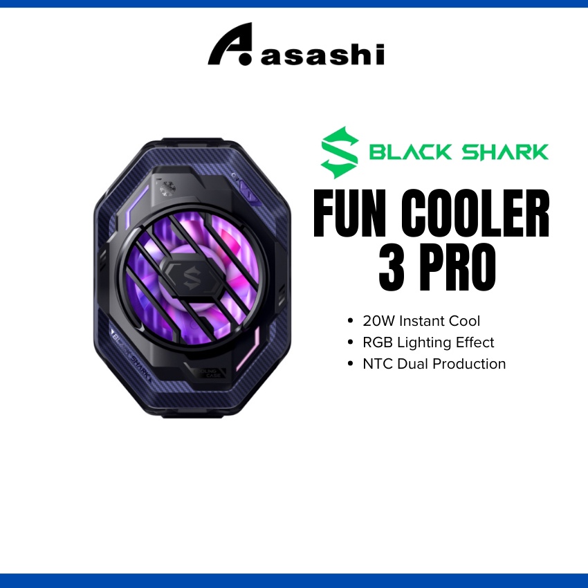 Black Shark Fun Cooler 3 Pro - 1 Year Warranty | Shopee Malaysia