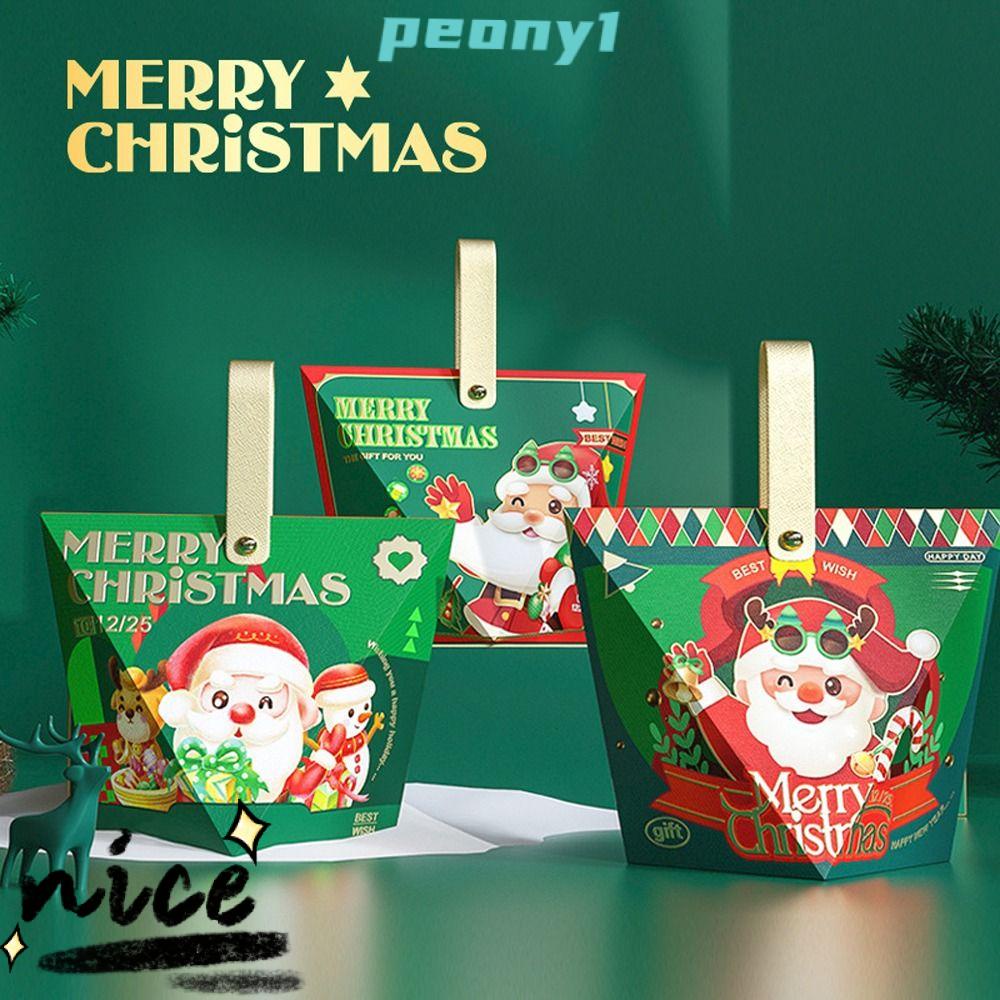 PEONY1 5PCS Gift Box, Small Portable Candy Boxes Bags, Lightweight