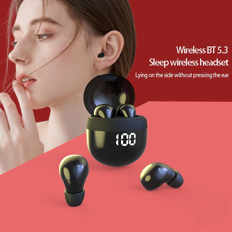 Sleep Wireless Earphones Bluetooth 5.3 TWS Noise Reduction Headphone In