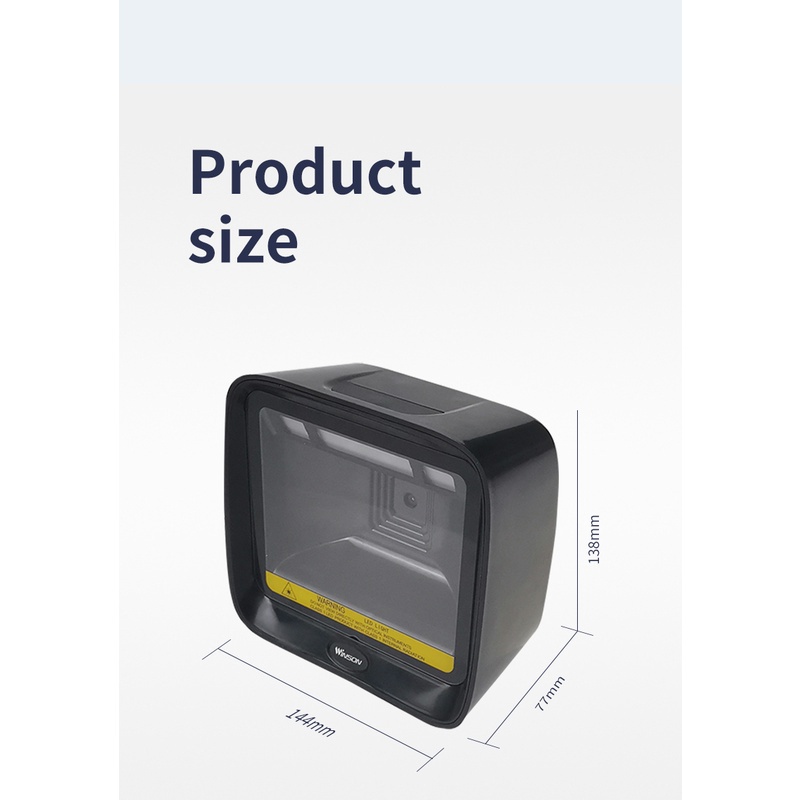 【Good Quality】Scanz Table Scanner 2D 1D QR Code Barcode Reader 扫描枪 ...