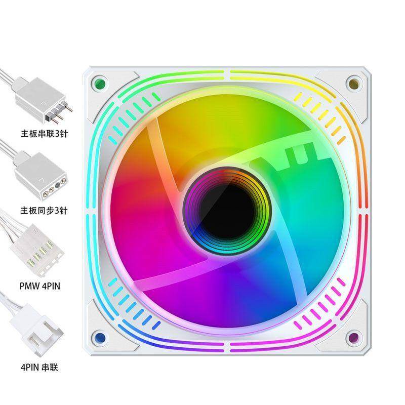 Argb Fourth Generation ARGB Cooling Fan 12cm Chassis Fan UltraSilent