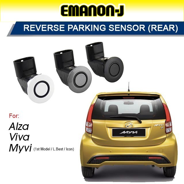 Perodua Myvi 2005 - 2015 Axia Viva Alza 2009 - 2014 Reverse Sensor ...