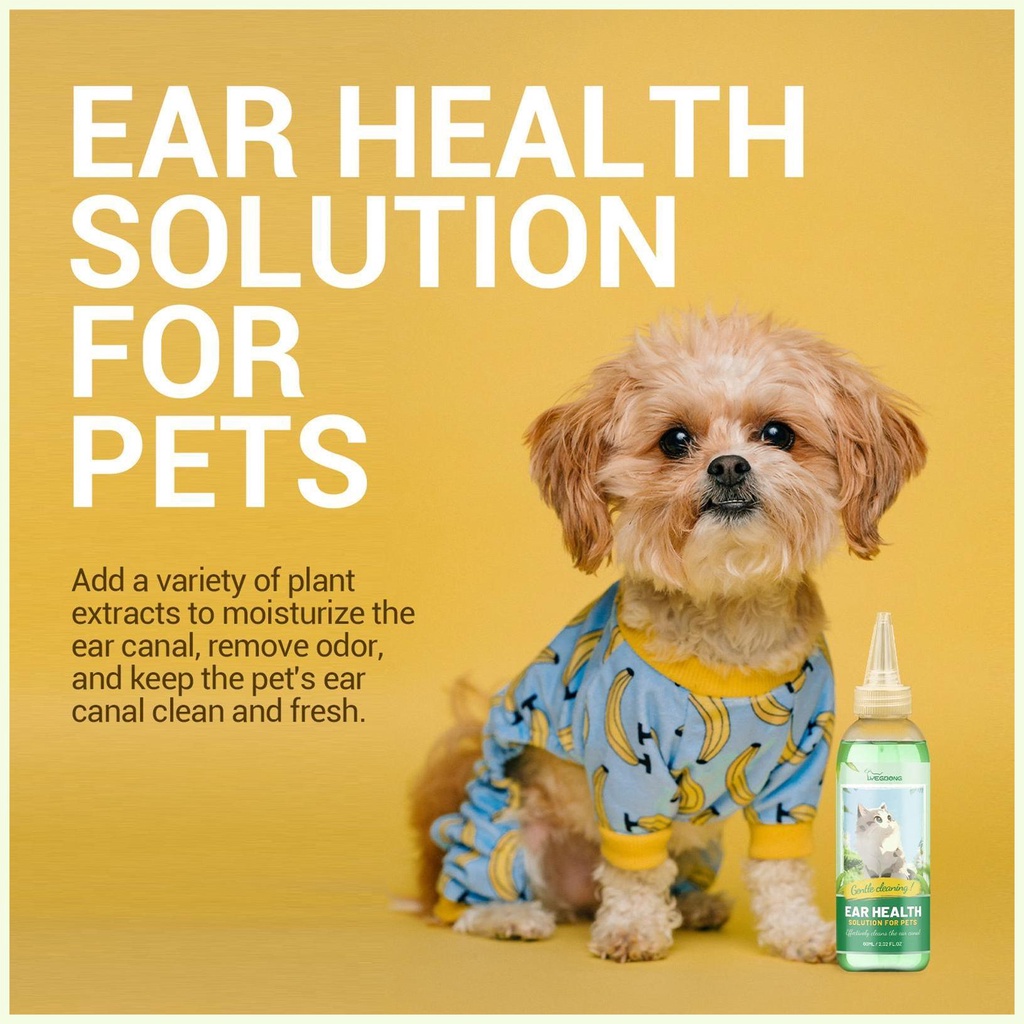 Water Additive for Dogs Teeth Stain Remover Earwax Agent Freshen Breath