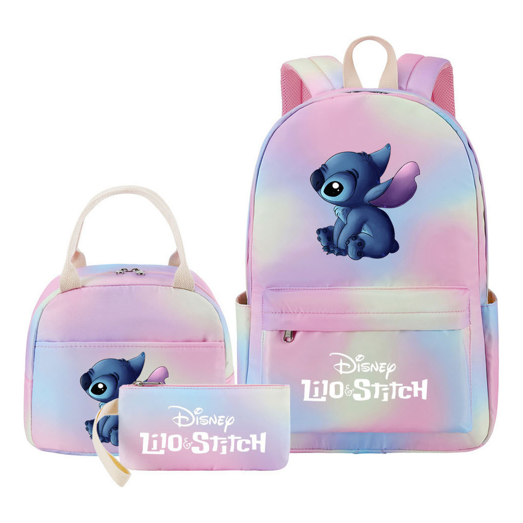 KR-(Ready Stock)Interstellar Baby Stitch Youth Student Girls School Bag ...
