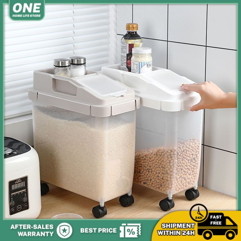 Rice bucket insectproof moistureproof sealed bucket household kitchen