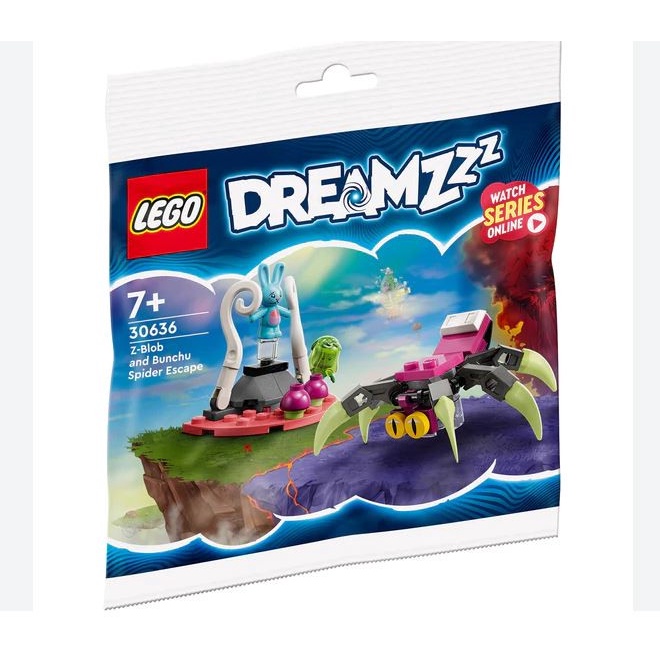 (GWP) LEGO® DREAMZzz™ 30636 Z-Blob and Bunchu Spider Escape | Shopee ...