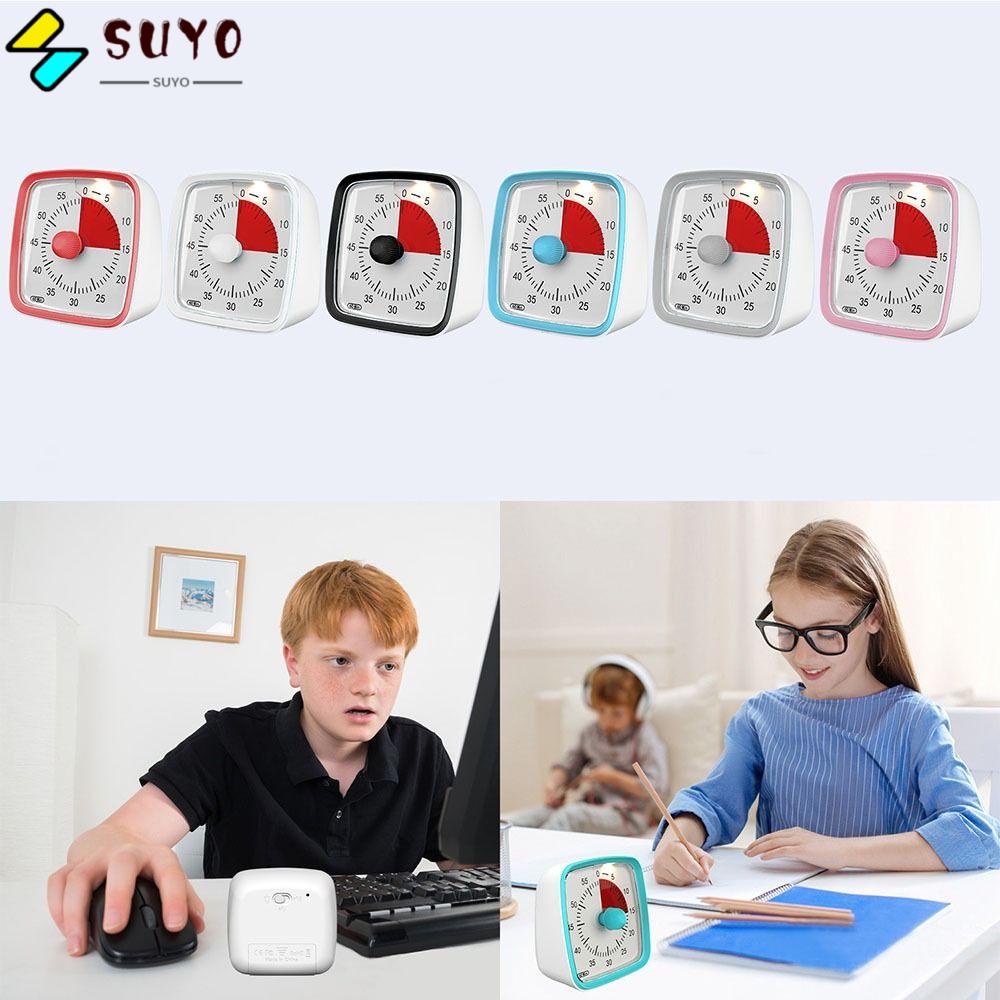 SUYO Classroom Timer, Study Tool ABS Visual Timer, Portable Time