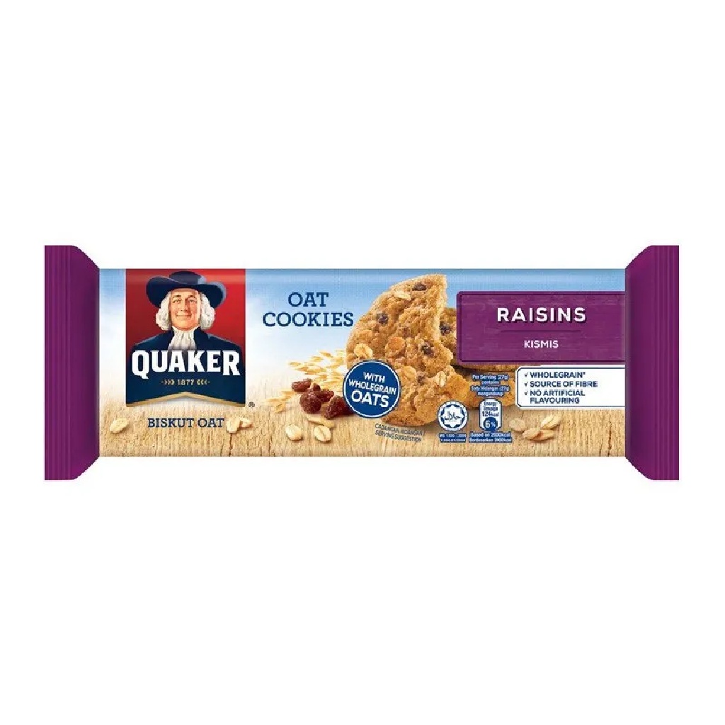 Quaker Oats Raisin Cookies (108g) | Shopee Malaysia