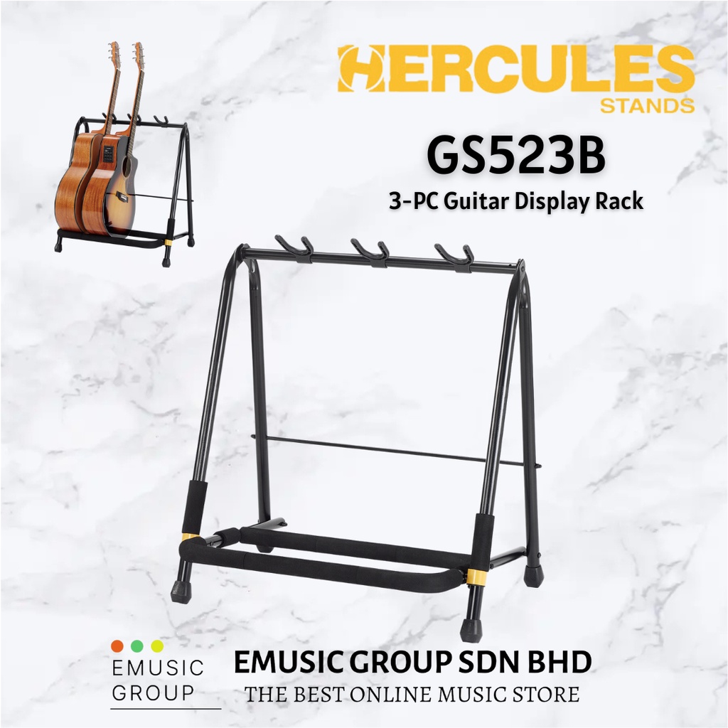 Hercules GS523B 3PC Guitar Display Rack Shopee Malaysia