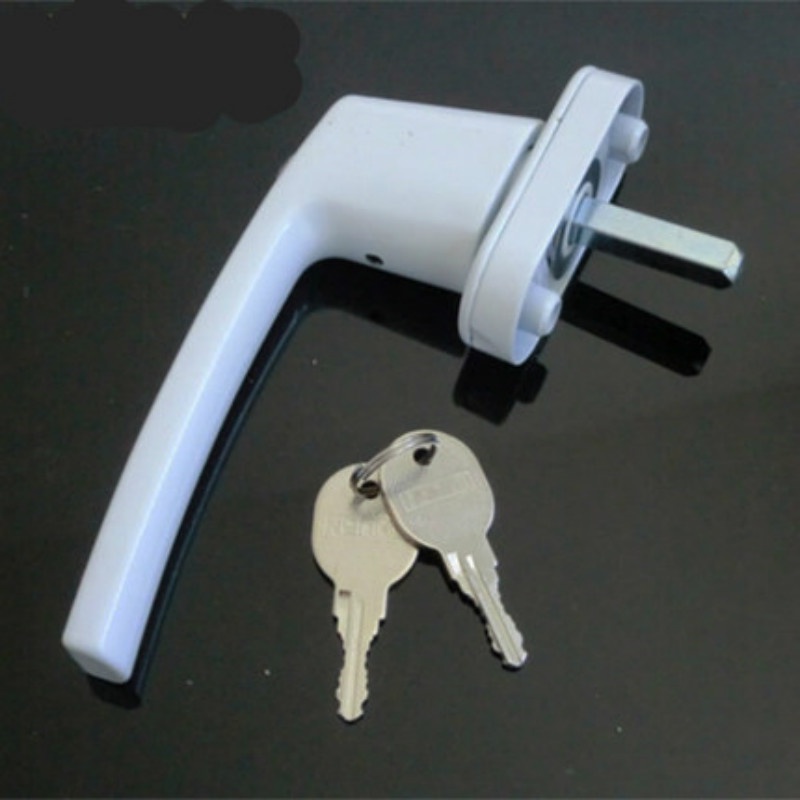 Universal Aluminum Alloy Windows Handle Safe Security Key Locking ...