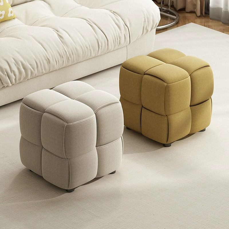 Small Stool Shoe Bench Solid Wood Household Low Stool Creative Fashion ...