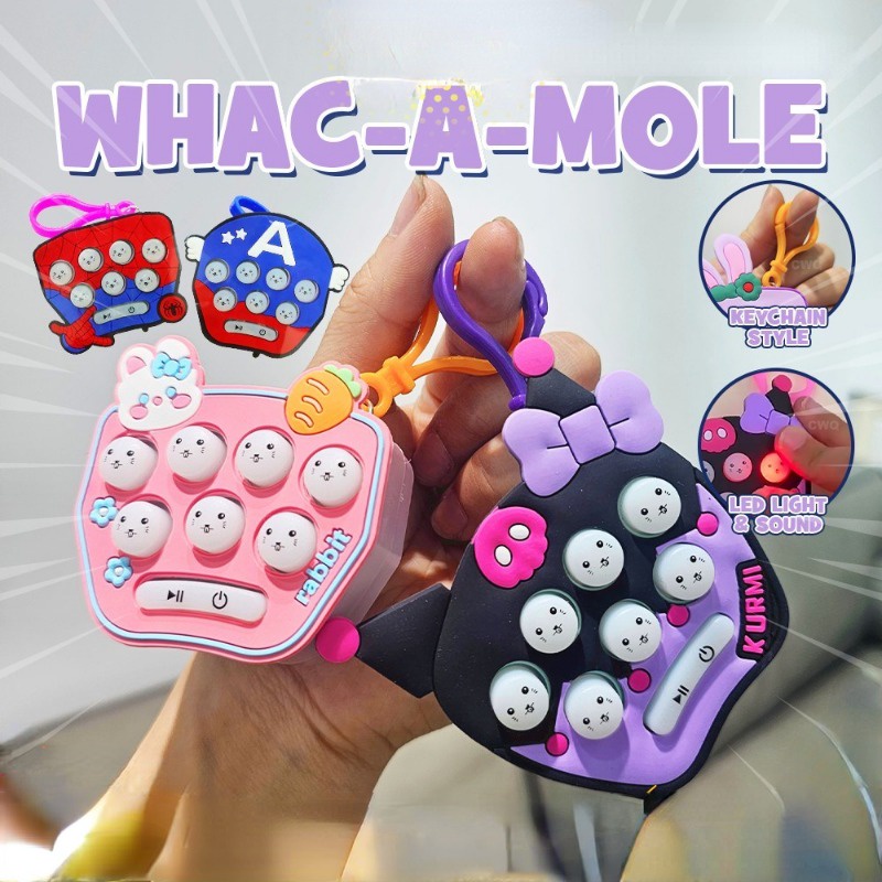 keychain-whack-a-mole-game-decompression-toy-kt-things-kuromi-keyring