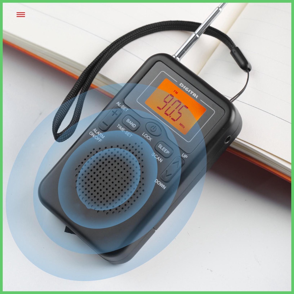 Small Transistor Radio AM FM Mini Radio AM FM Portable Radio AM FM ...