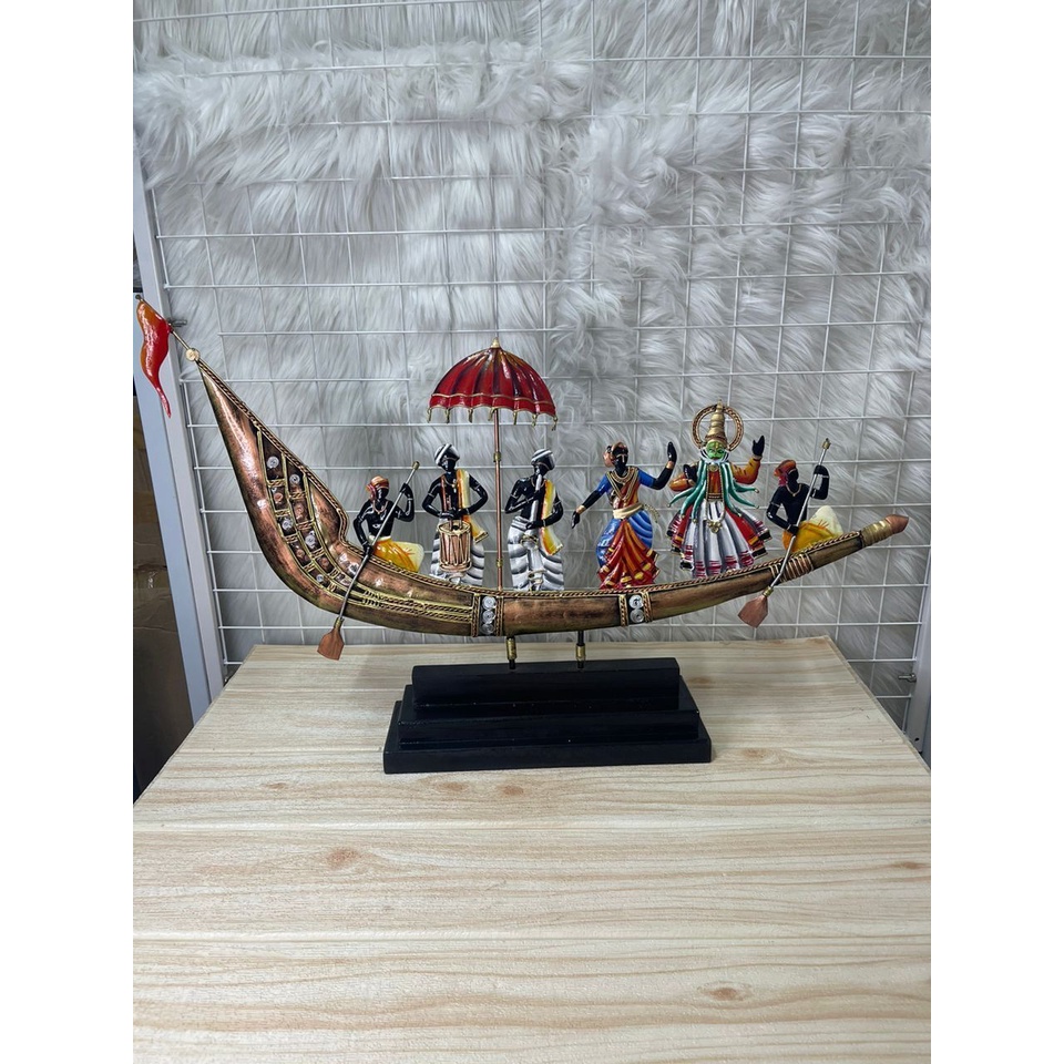 TD88 - Hand painted- Hand Crafted Wrought Iron Kathakali Table Decor ...