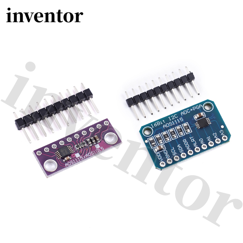Lot De 5 Modules ADC ADS1115 16 Bits 4 Canaux Avec Amplificateur De Gain - Pour Arduino, Raspberry Pi