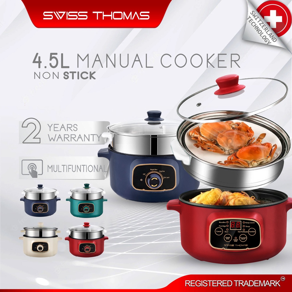 REDBUZZ Periuk Nasi Cooking Pot Multifunction Non Stick Rice Cooker Pot ...