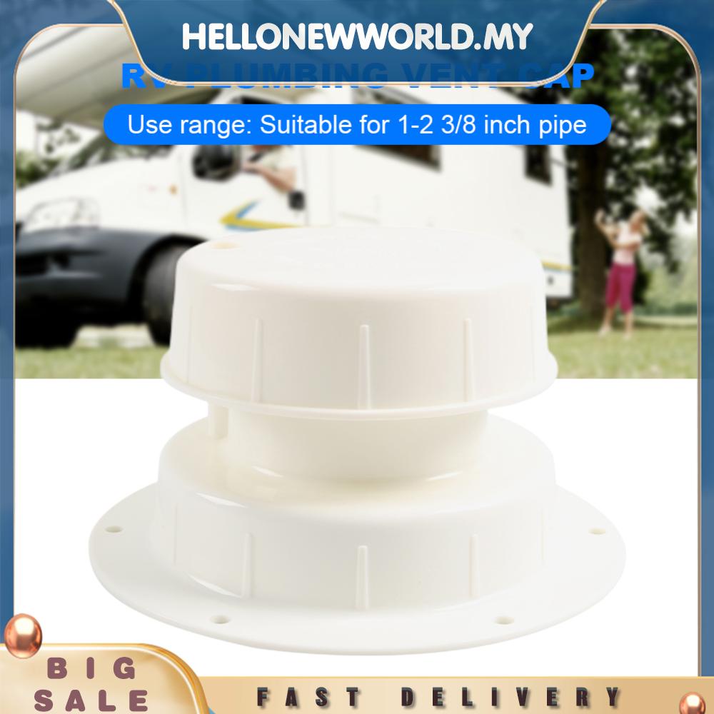 [hellonewworld.my] 1-2 3/8 Inch Pipe Camper Air Vent Cap RV Roof Cover ...