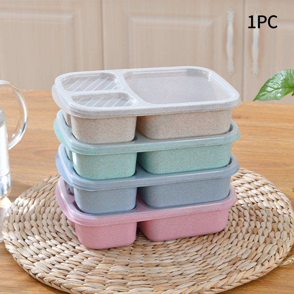 Camping Leakproof Portable Students Food Storage Microwave Safe Kids