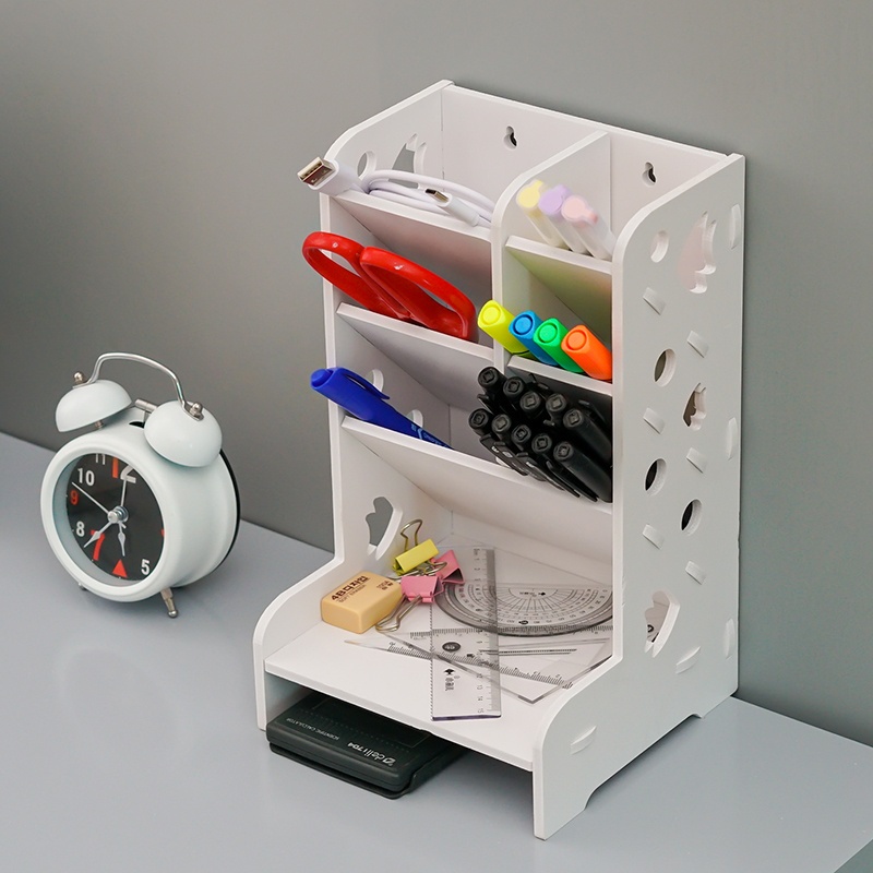 Pencase storage case student office desktop pen holder nordic simple ...