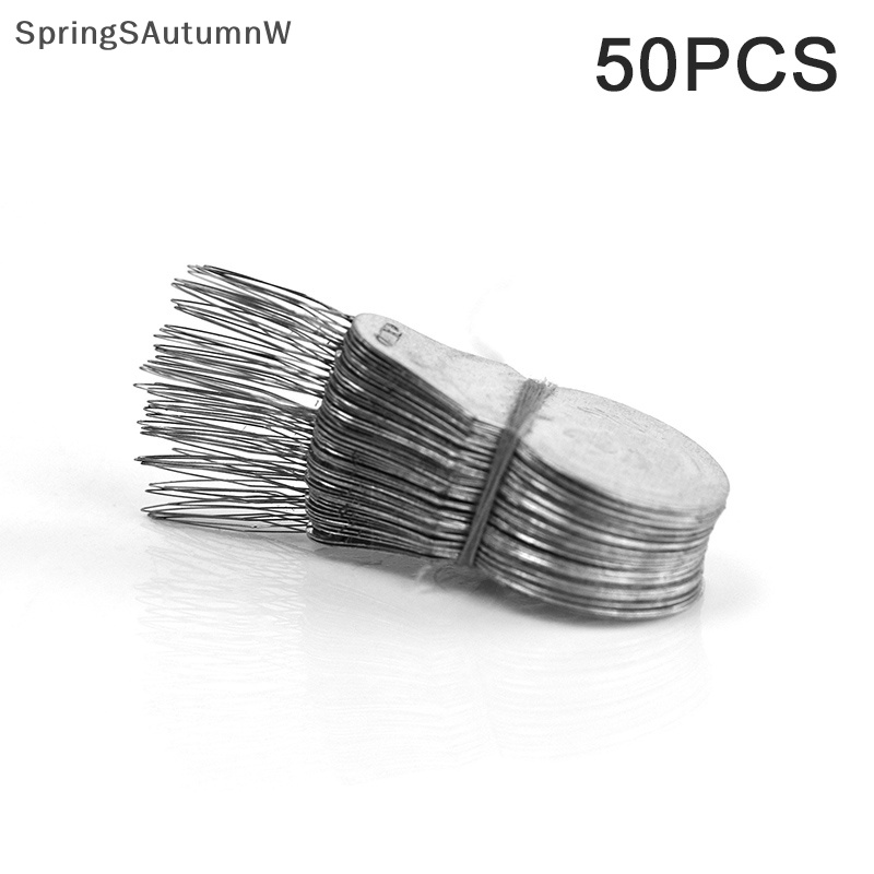 [SpringSAutumnW] 50Pcs Bow Wire Threader Stitch Insertion Machine Hand