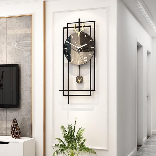 Highend Clock Influencer Clock Silent Wall Clock Wall Clock with Light