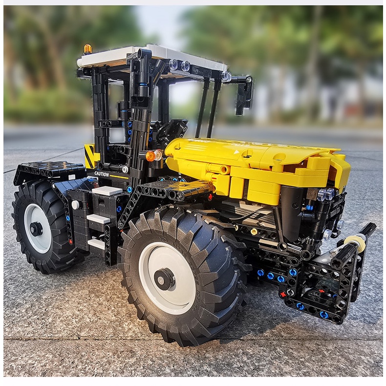 Mould King 17019 Technic 4 in 1 Tractors (Loaders, Flip Plows, Heavy ...