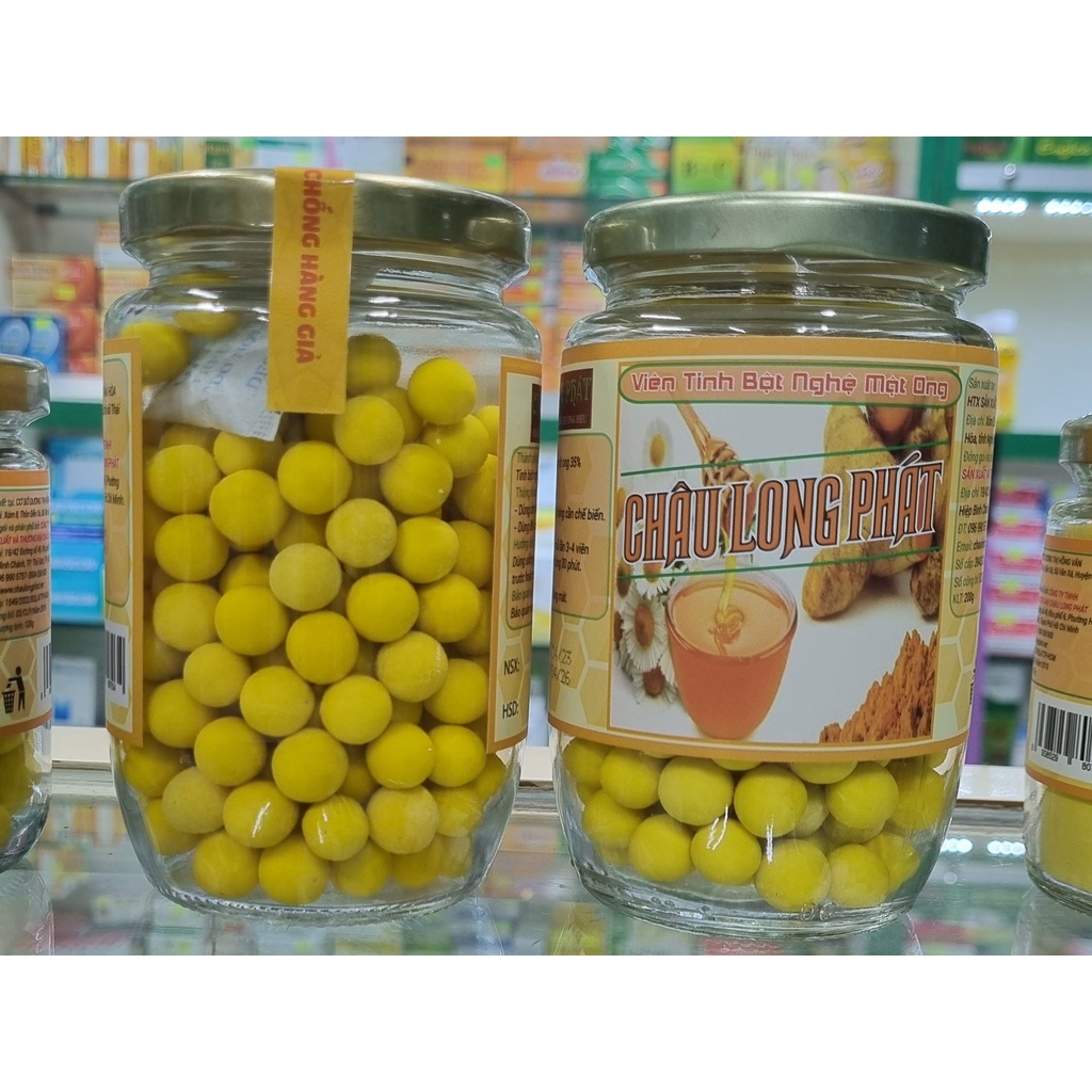 Honey Turmeric Starch 200grams Support to reduce Stomach Ulcers