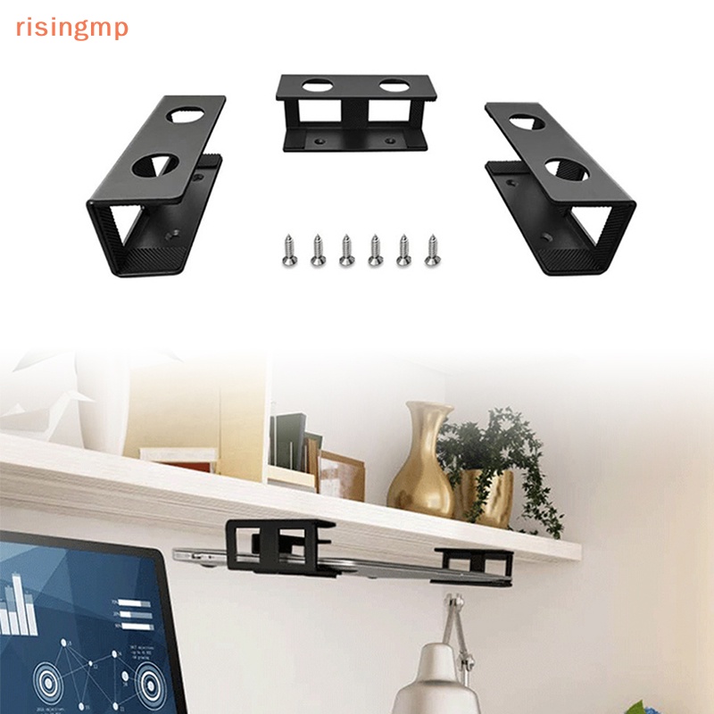 [risingmp] Under Desk Laptop Holder Mount With Screw,Under Desk Laptop