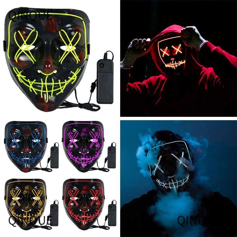 QQIN Halloween , Neon Screaming|LED Light , Funny Inspired Purge Light ...