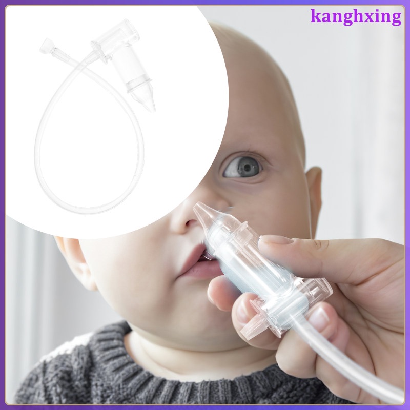 Infant Nasal Aspirator Reusable Nose Sucker Manual Plastic Mucus Baby