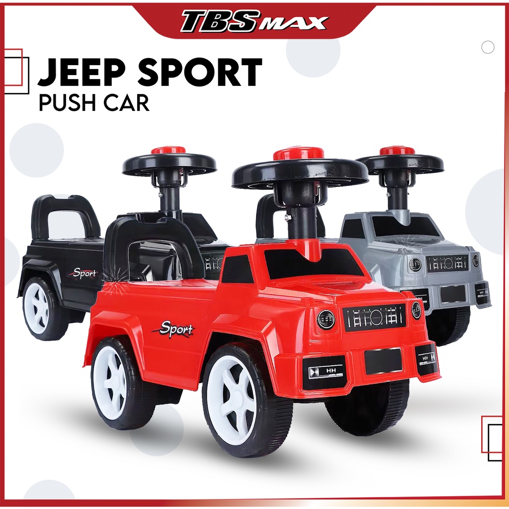 Jeep best sale push car