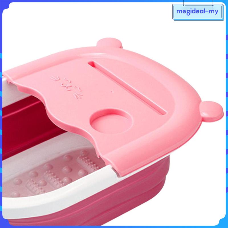 [MEGIDEALMY] Folding Foot Tub Collapsible Foot Soak Tub Portable Foot