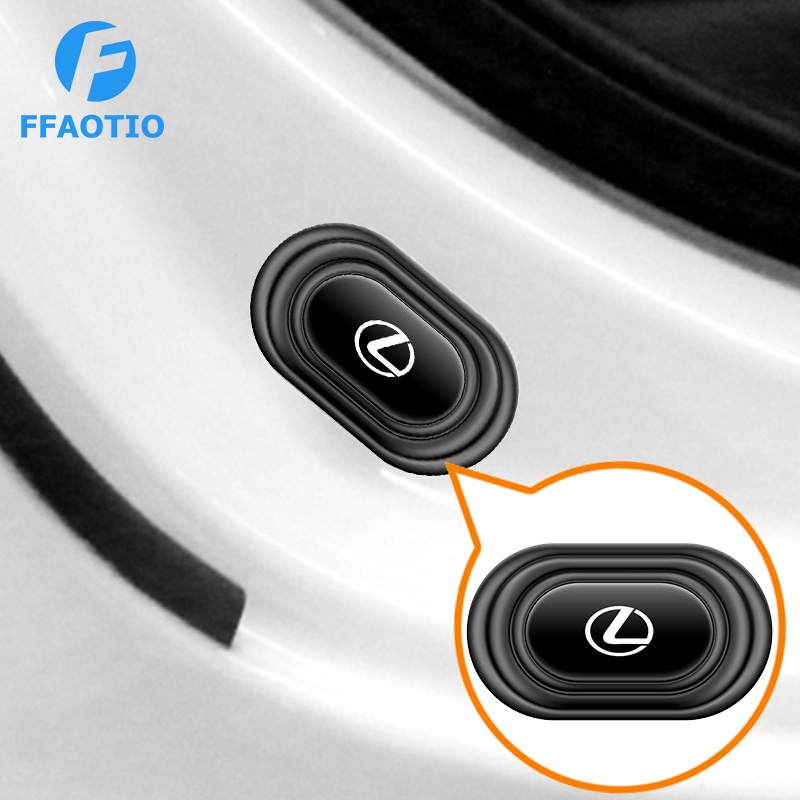 FFAOTIO Silicone Car Door Shock Absorber Gasket Anti Collision Sticker ...