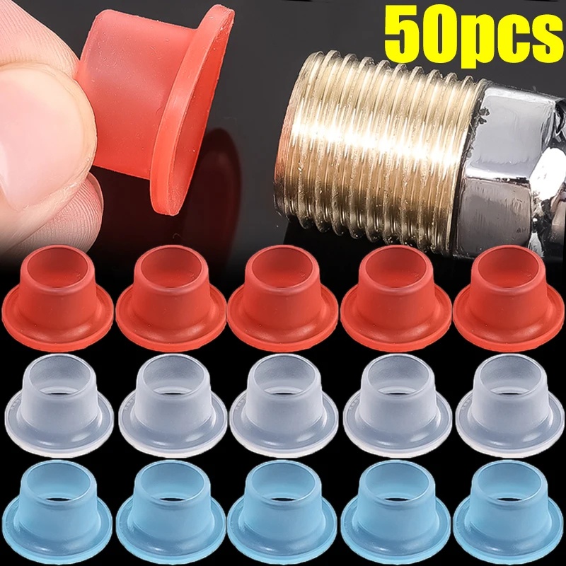 10/20/50Pcs High Quality Durable Silicone Faucet Leakproof Sealing Gasket Water Pipe Sealing