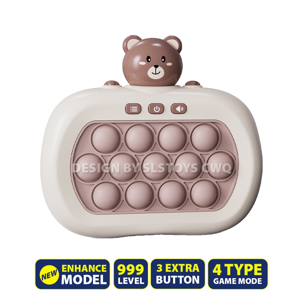 13 Button V4 999 Level Pop It Electronic Quick Game Speed Push