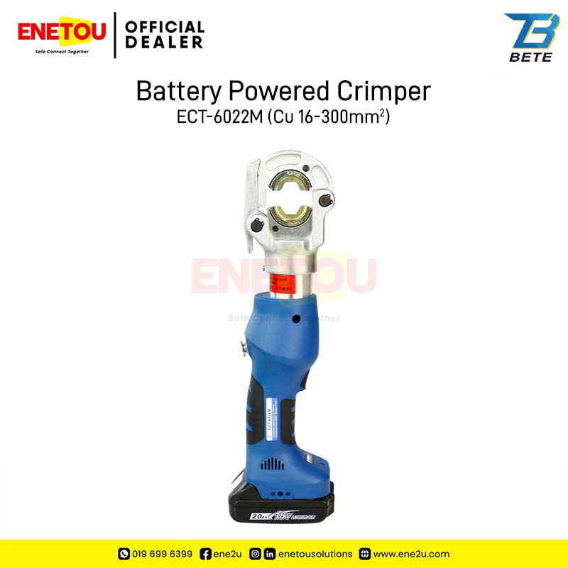 BETE ECT-6022M 6T BATTERY POWERED CRIMPER | Shopee Malaysia
