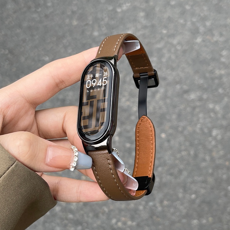 Milanese Loop Strap For Xiaomi Mi Band 7 6 5 4 stainless steel watch belt  Correa Miband4 Bracelet on mi band 4 6 5 3 7 pro Bands