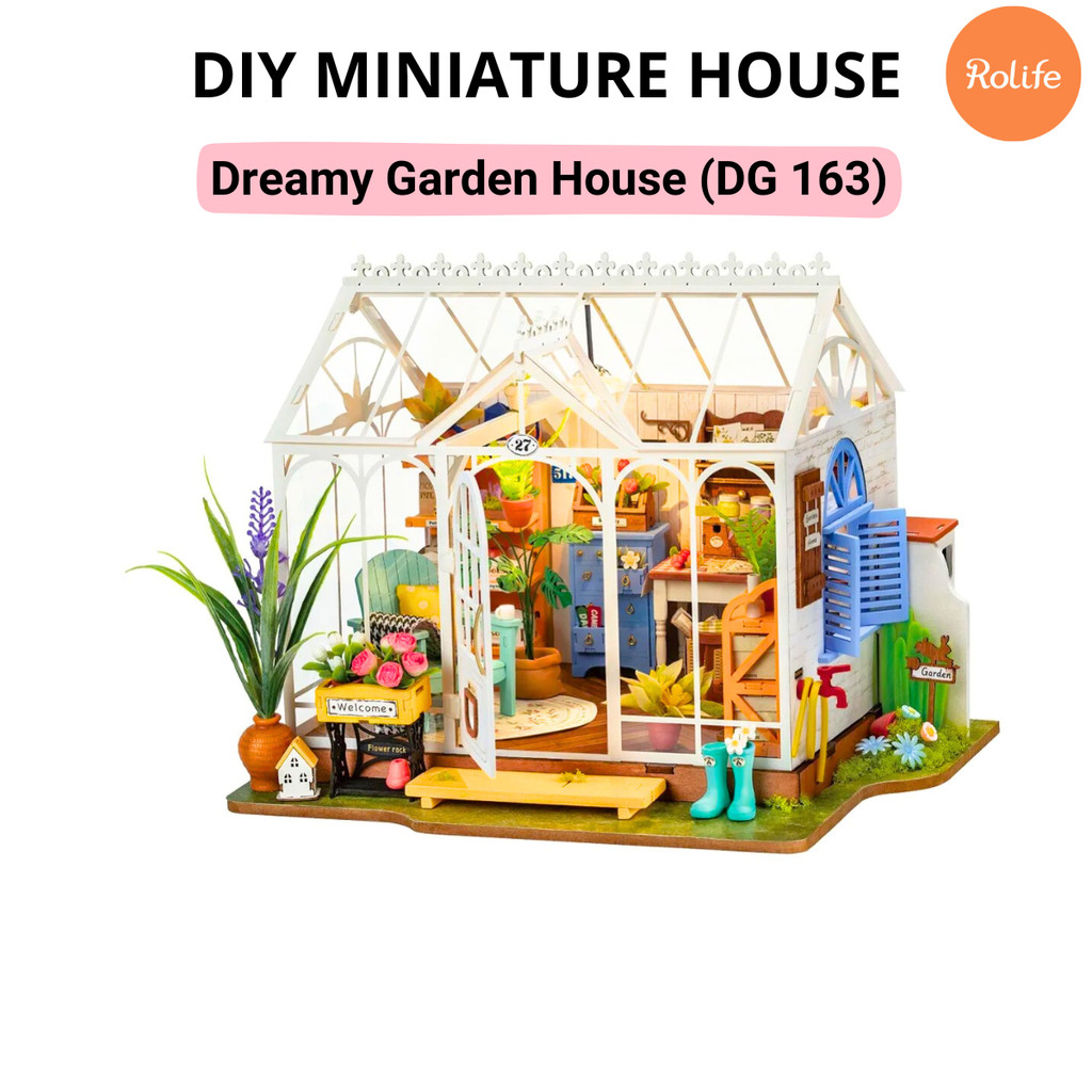 [Perfect Gift] Robotime Rolife Miniature 3D DIY House Kit - Dreamy ...
