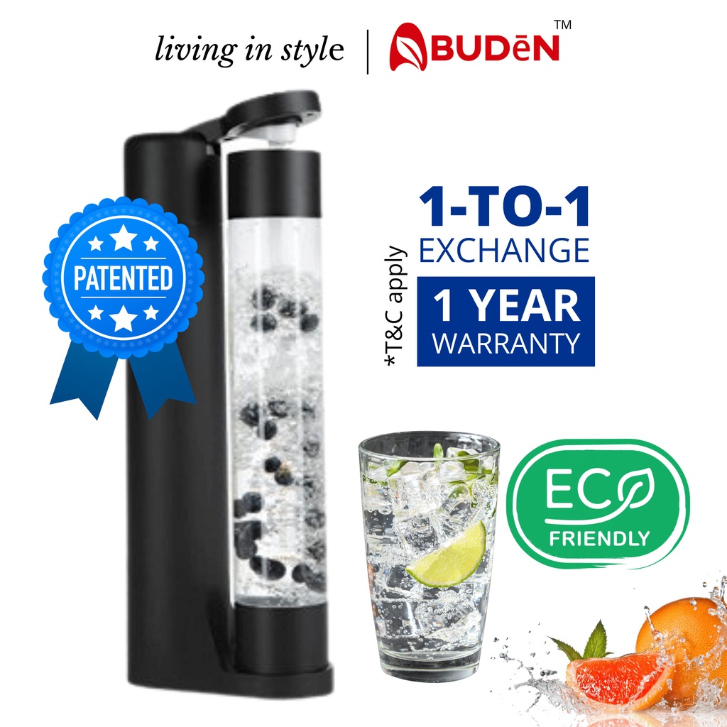 ABUDEN Soda Maker Patented Sparkling Water Halal CO2 Tank Carbonated